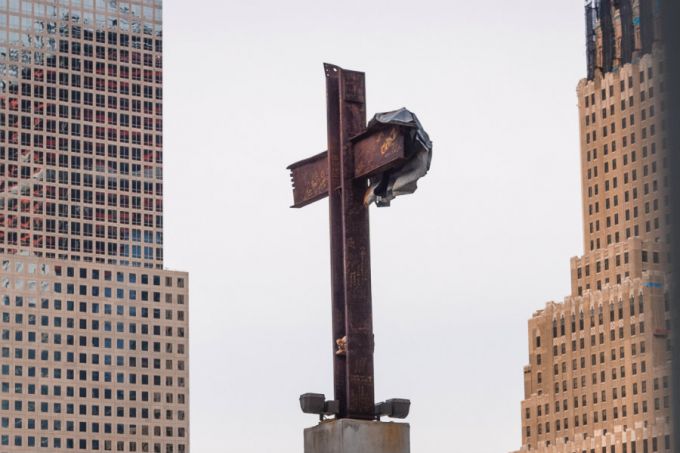 Ground zero cross. Credit: Carlos Restrepo via Shutterstock.